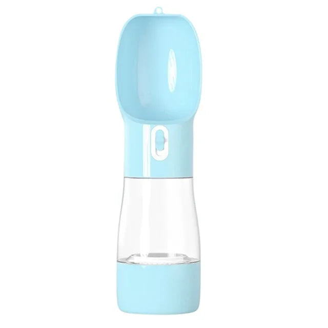 2-in-1 Dog Water Bottle & Treat Dispenser